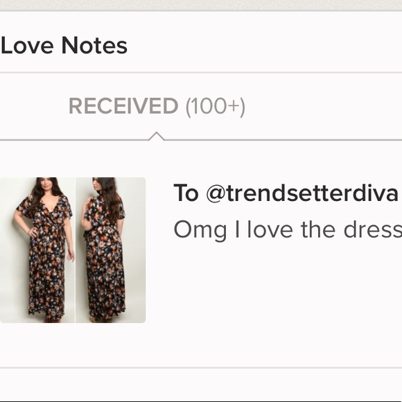 BLACK FLORAL MAXI! - Picture 6 of 7